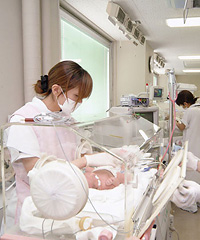 総合周産期母子医療センターの様子