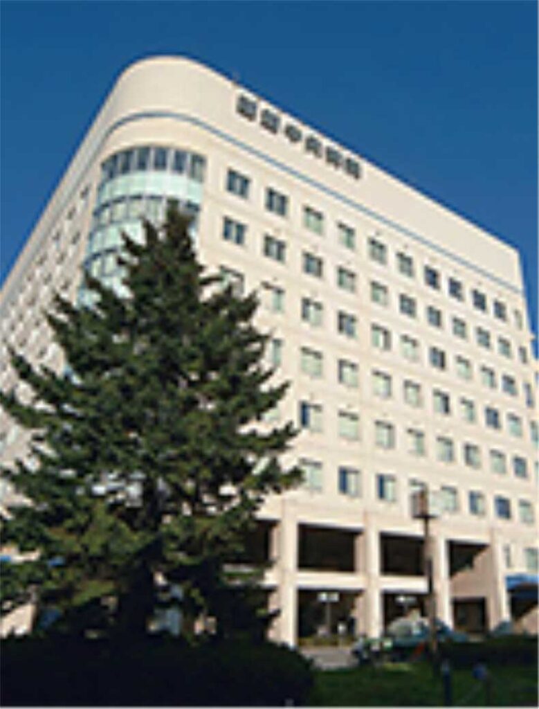 函館中央病院の外観