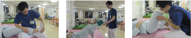 理学療法の様子