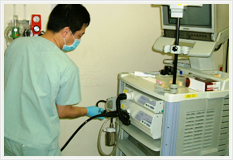 内視鏡室業務の様子