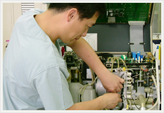 臨床工学科業務の様子