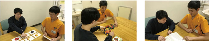 構音訓練・発声訓練・失語症訓練・高次脳機能訓練の様子