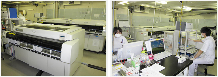生化学・免疫検査の様子