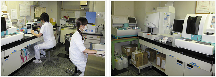 一般検査の様子